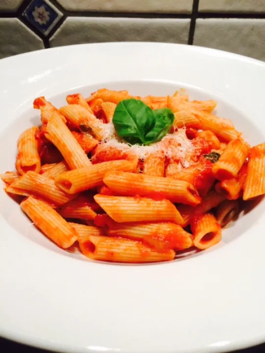 DINKEL PENNE all Arrabbiata