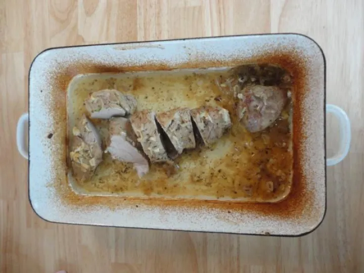Saftiger Schweinslungenbraten aus der Rein