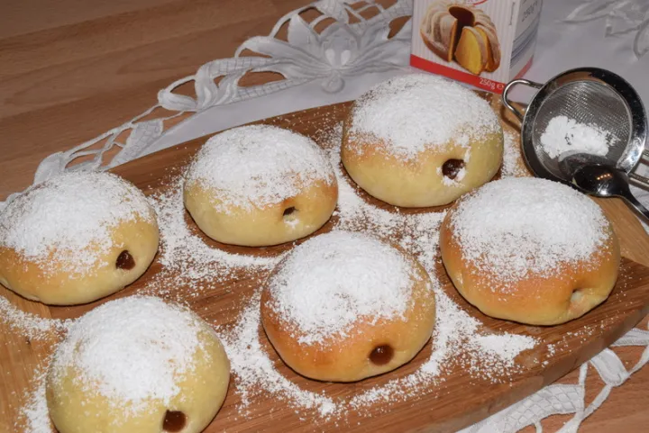 Krapfen aus dem Backofen
