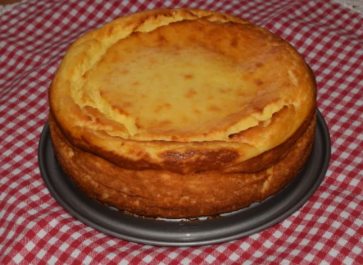 Käsekuchen ohne Boden