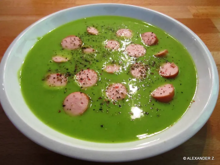 Wasabi Würstel Suppe