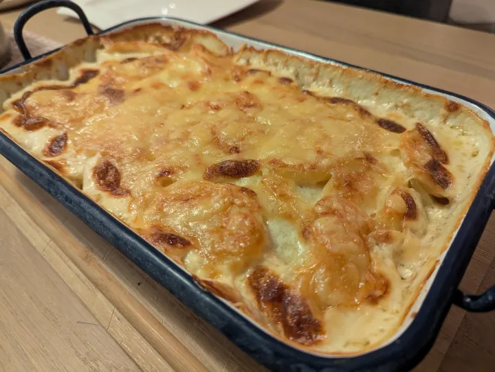 Erdäpfelgratin Rezept