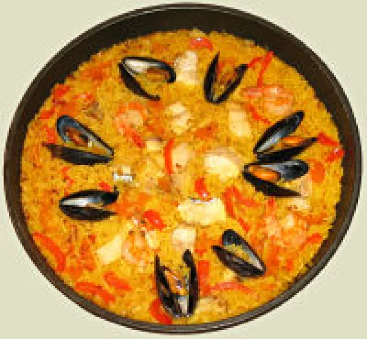 Paella de Mariscos (Fischpaella)