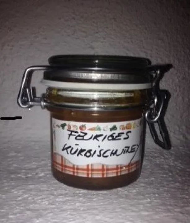 Feuriges Kürbischutney
