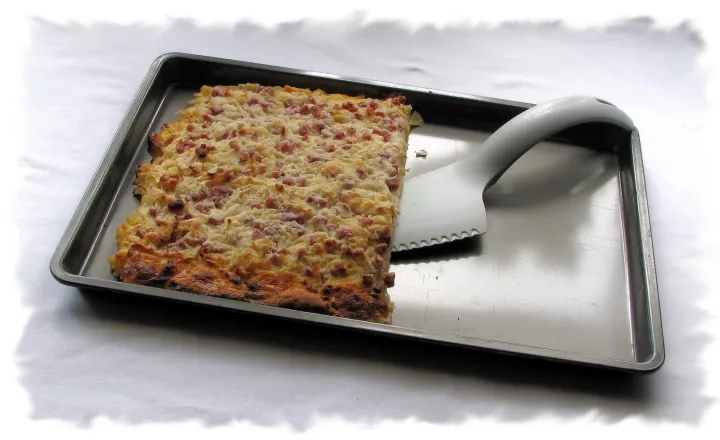 Elsässer Flammkuchen