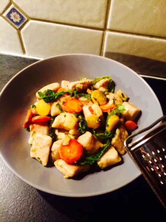 Gnocchi-Gemüse Pfanne