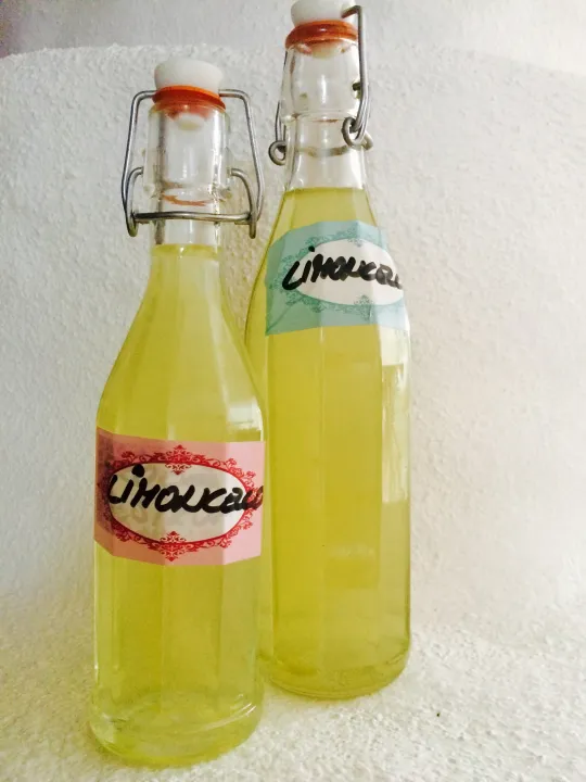 Selbstgemachter Limoncello
