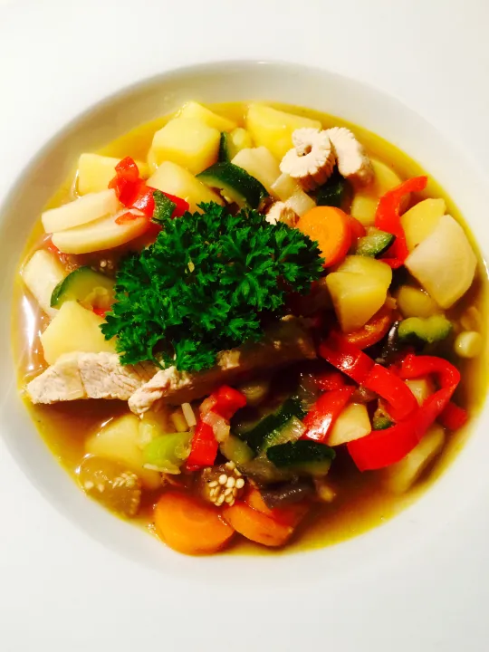 Asiatischer Gemüse-Eintopf