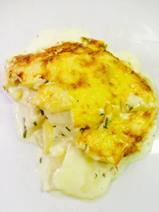 Erdäpfel- Sellerie Gratin 