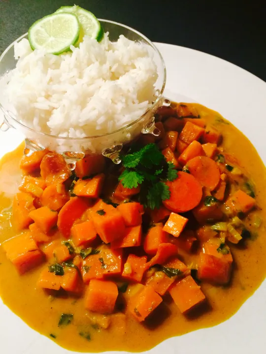 Süßkartoffel Curry