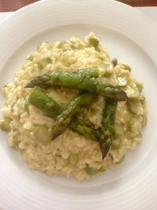 Spargelrisotto