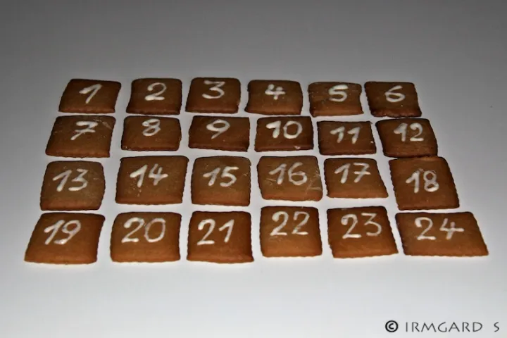 Lebkuchen-Adventkalender