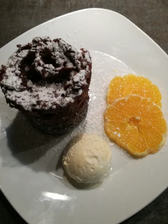 Schnelles Schokoküchlein