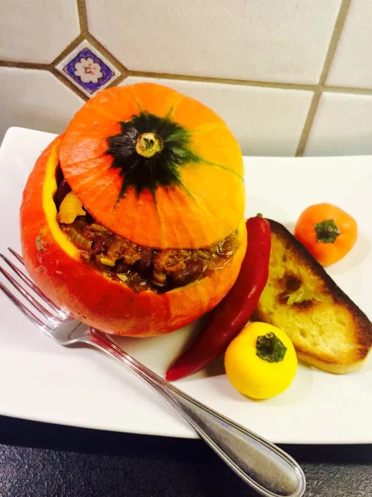 Kürbis- Chili con Carne 