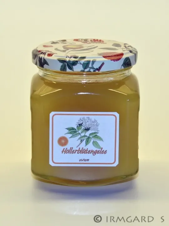 Hollerblütengelee mit Orangen