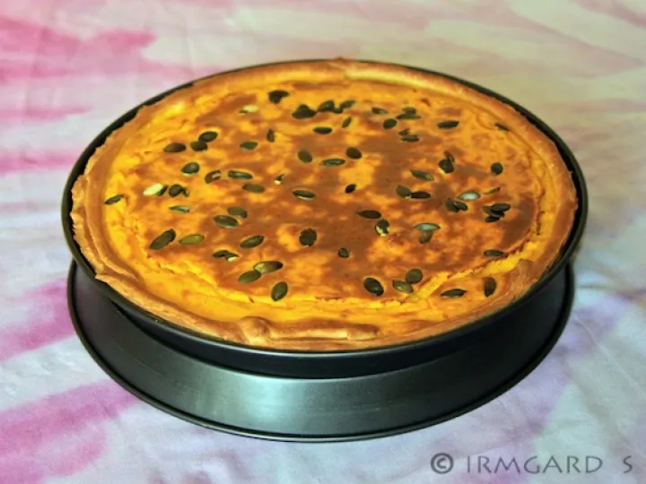 Kürbis-Quiche