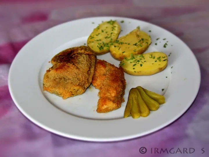 Gebackener Steinpilz