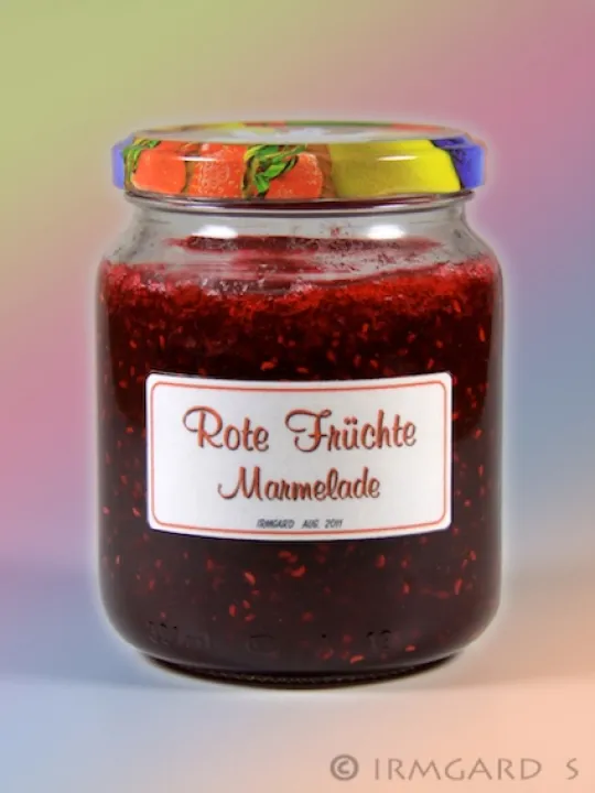 Rote Früchte Marmelade