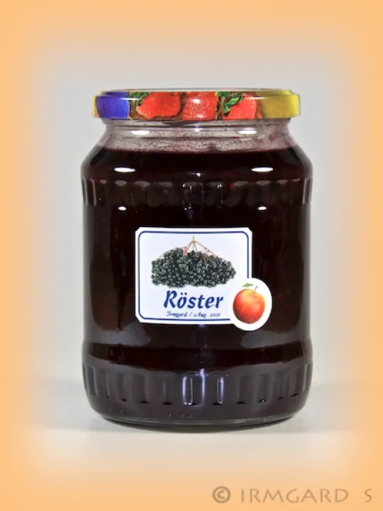 Hollerröster mit Apfel
