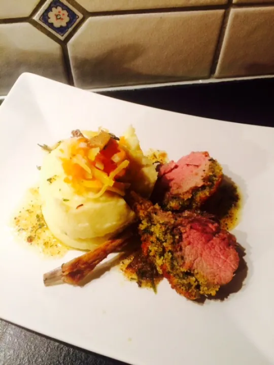 Lamm mit Kräuterkruste