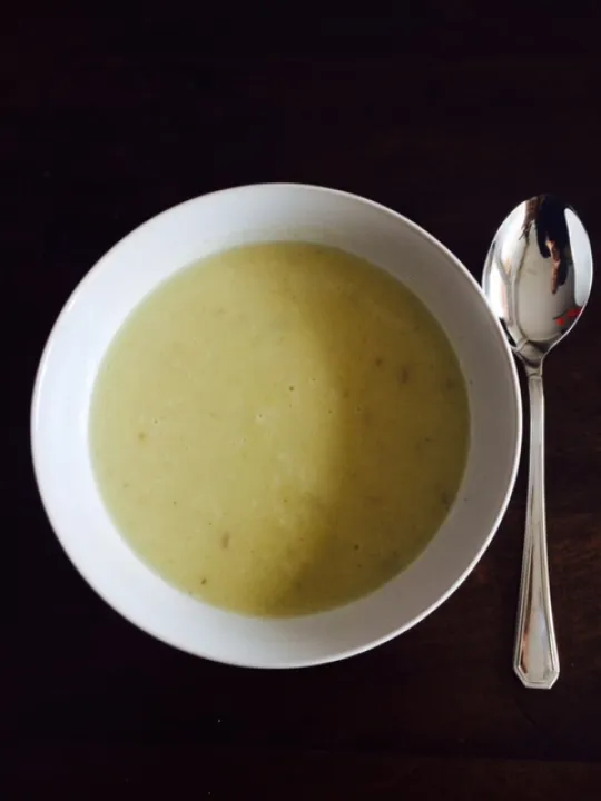 Lauchcremesuppe