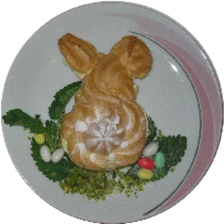 Osterhasen mit Eierlikörcreme