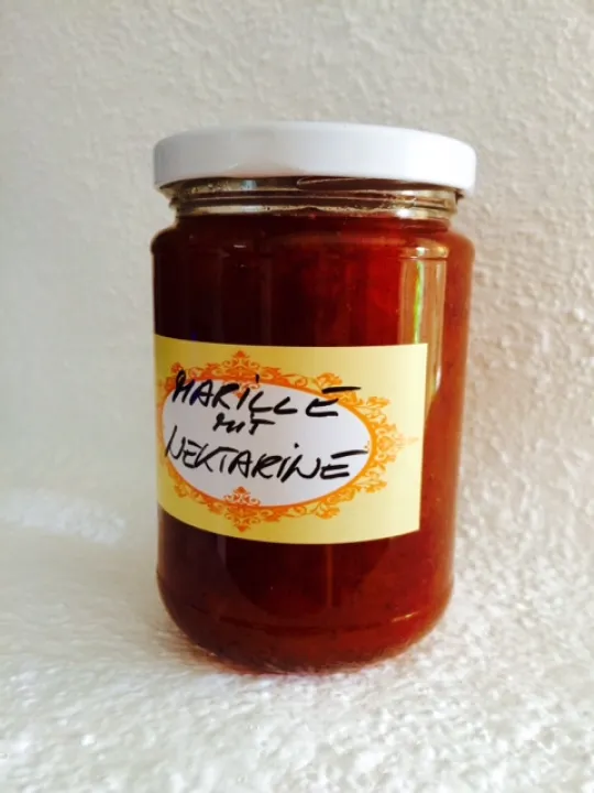 Marillenmarmelade mit Nektarinen+Cointreau