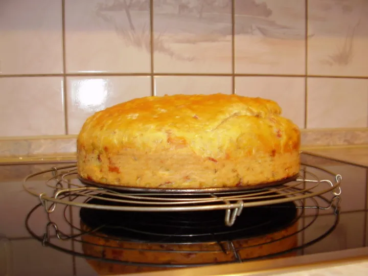 Knobi-Käse-Zwiebeln-Schinkenbrot