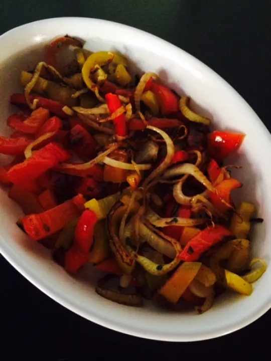 Schnelles Paprika-Fenchel Gemüse