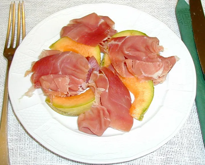 Prosciutto mit Melone