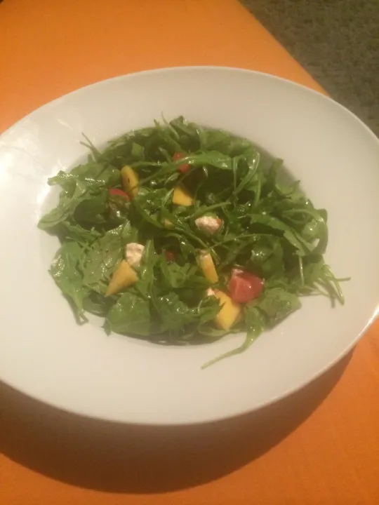Rucola- Mango- Mozzarella Salat