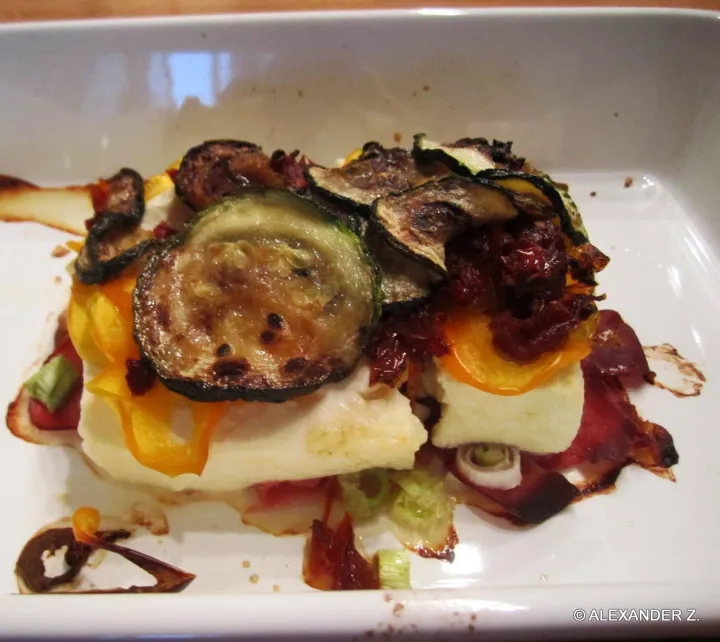 Pikanter Schafkäse (Saganaki)