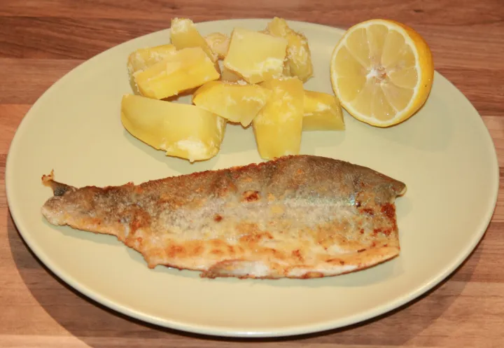 Saiblingfilets mit Salzkartoffeln