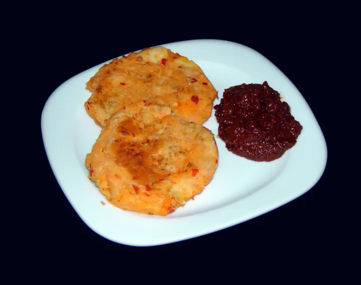 Sauerkraut-Kartoffel-Plätzchen