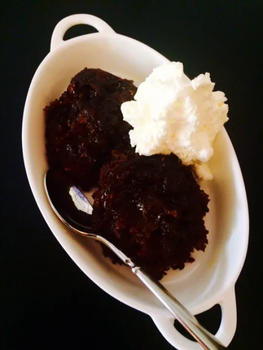 Kürbis-Schokolade Auflauf