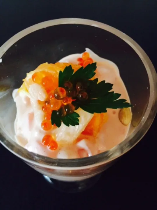 Klassischer Shrimps-Cocktail