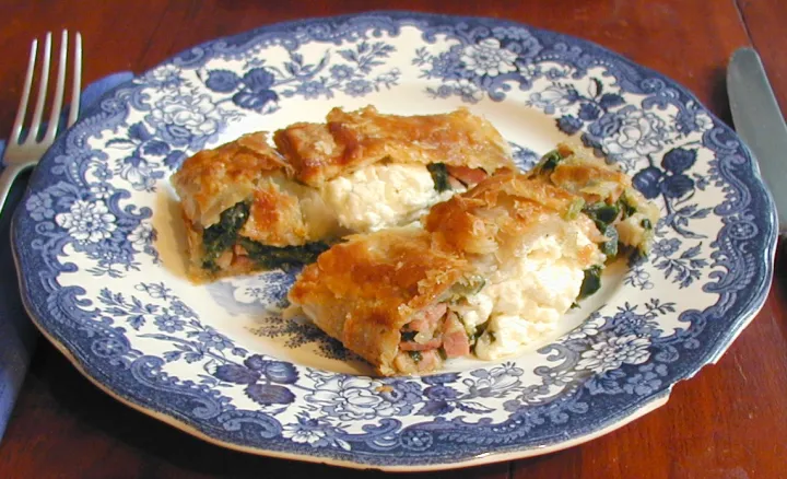 Spinatstrudel