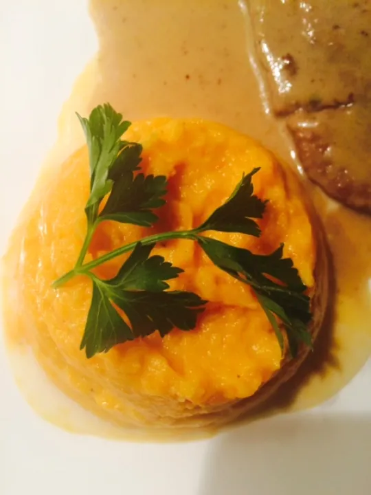 Süßkartoffelpüree