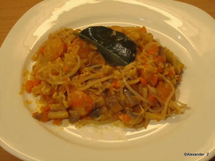 Shrimps in Thaicurry