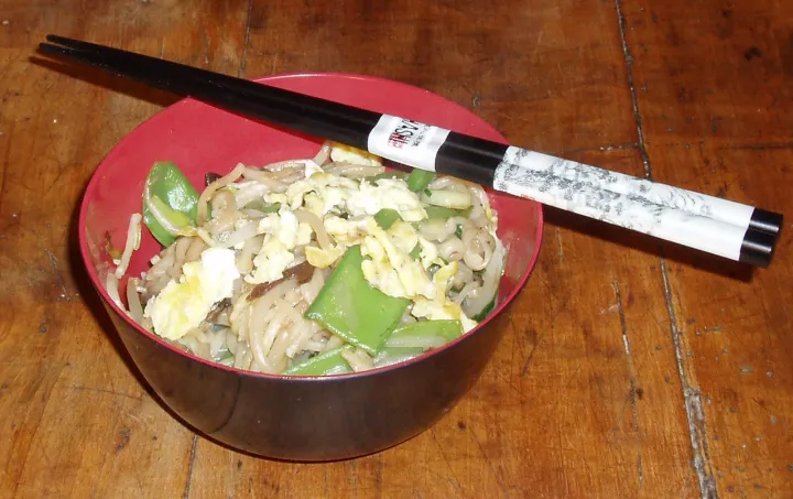 Vegetarisches Bami Goreng