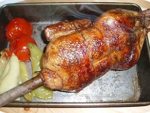 Gefüllte Ente aus dem Reich der Magyaren